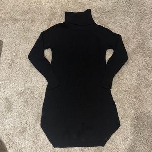 Like New Wilfred Free Turtleneck Sweater Dress in size XS. Black